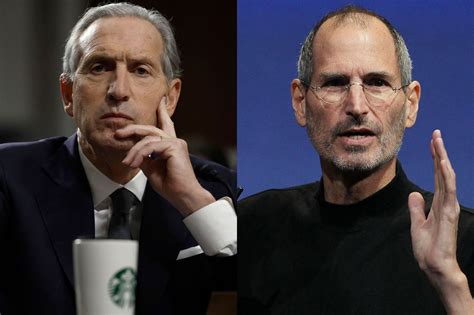 Apple's Steve Jobs told Starbucks's Howard Schultz to fire his .